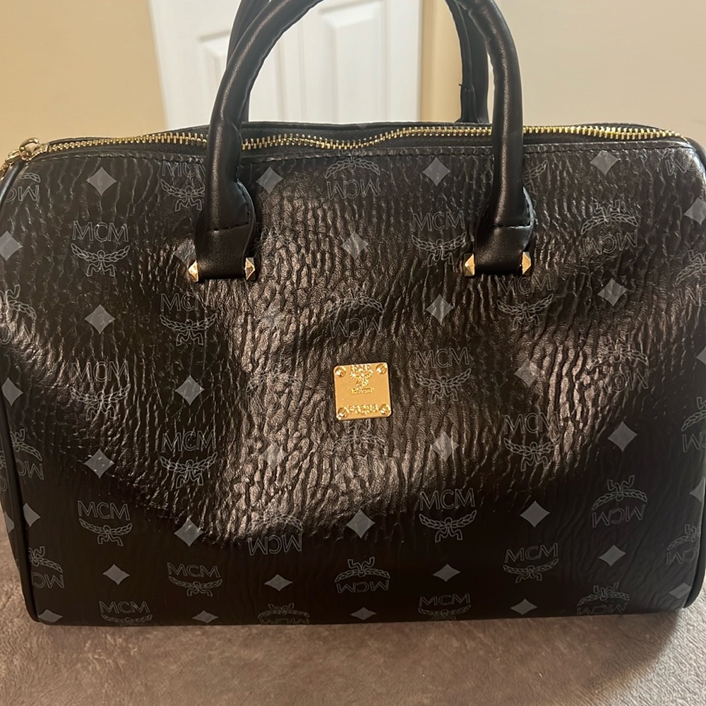 Black handbag